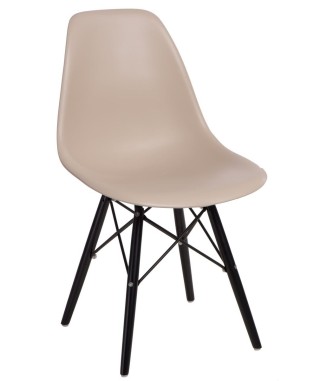 KRZESŁO DSW PP STELAŻ CZERŃ (INSP. EAMES) WYBIERZ KOLOR