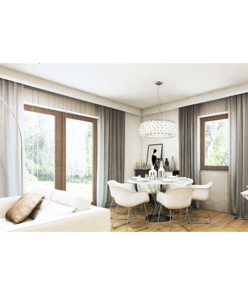 STÓŁ OKRĄGŁY CYKLON POŁYSK CYCYLONE (BIAŁY, CZARNY)