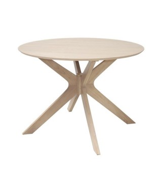 OKRĄGŁY STÓŁ DREWNIANY DUNCAN DĄB FI 105 CM