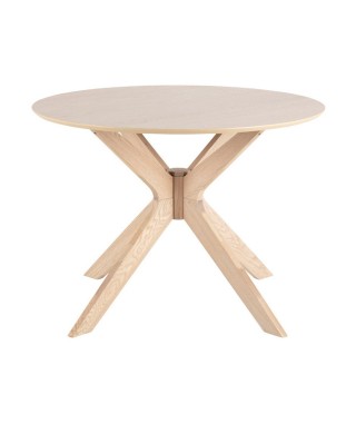 OKRĄGŁY STÓŁ DREWNIANY DUNCAN DĄB FI 105 CM 2