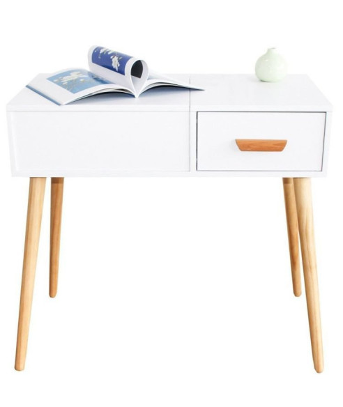 TOALETKA KOSMETYCZNA Z PODNOSZONYM LUSTREM T2 GOODHOME