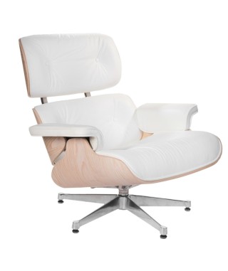 FOTEL WYPOCZYNKOWY VIP SKÓRA NATURALNA BIAŁA (WYBIERZ KOLORYSTYKĘ)