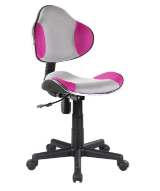 KRZESŁO OBROTOWE QZY-G2B (RÓŻ+SZARY, ZIELONY+SZARY)