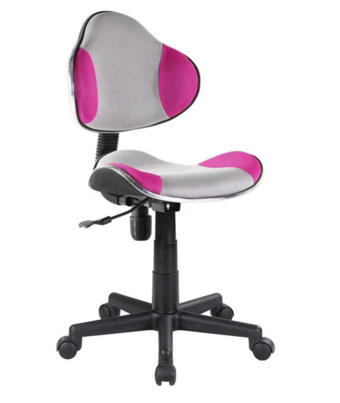 KRZESŁO OBROTOWE QZY-G2B (RÓŻ+SZARY, ZIELONY+SZARY)