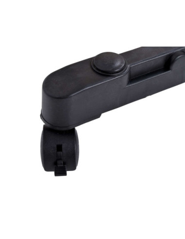 WIESZAK STOJĄCY NA KÓŁKACH LUKI Z PÓŁKĄ