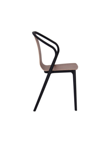 KRZESŁO BELLA DREWNO ORZECH