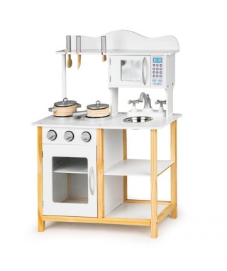 DREWNIANA KUCHNIA ZESTAW MEBELKÓW DZIECIĘCYCH (WYBIERZ WZÓR)