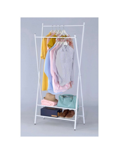 WIESZAK XAVIER GARDEROBA METALOWA BIAŁA