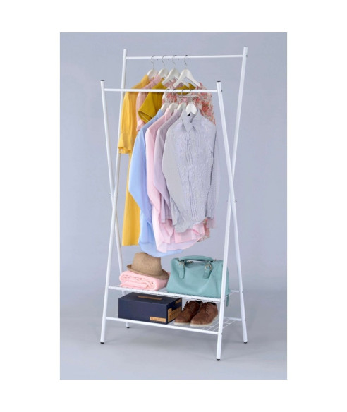 WIESZAK XAVIER GARDEROBA METALOWA BIAŁA