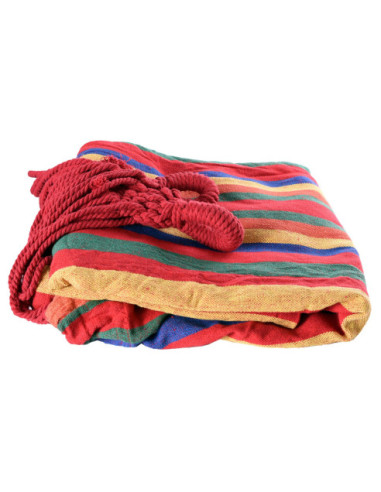 HAMAK 2-OSOBOWY TOTO BAWEŁNA + POKROWIEC