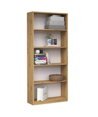 REGAŁ OTWARTY 60 CM (BIAŁY, ARTISAN, SONOMA, OLCHA, WENGE, CZARNY)