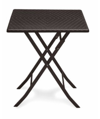 STOLIK NA BALKON TARAS OGRODOWY SKŁADANY 60X60 CM 2