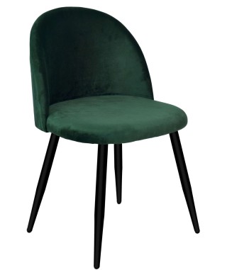 KRZESŁO SOUL TAPICEROWANE VELVET (WYBIERZ KOLOR)