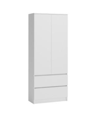 SZAFA-GARDEROBA SS-90 BIAŁY MAT