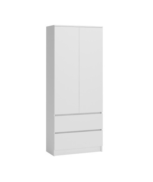 SZAFA-GARDEROBA SS-90 BIAŁY MAT