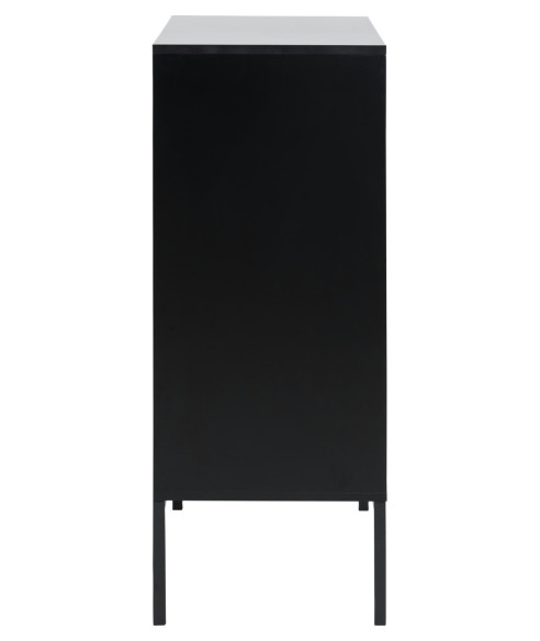 KOMODA LOFT SEAFORD III DĄB NATURALNY/CZERŃ