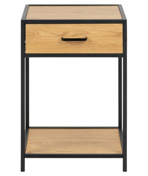 STOLIK NOCNY SEAFORD DZIKI DĄB