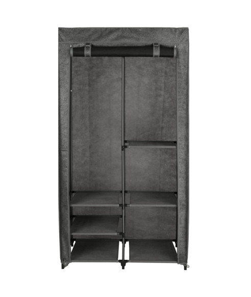 SZAFA TEKSTYLNA GARDEROBA BONA SZARA