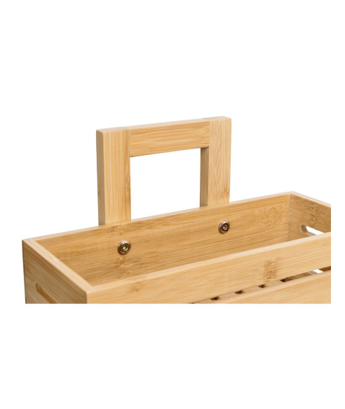 PÓŁKA BAMBUSOWA ŁAZIENKOWA PRYSZNICOWA MANILA