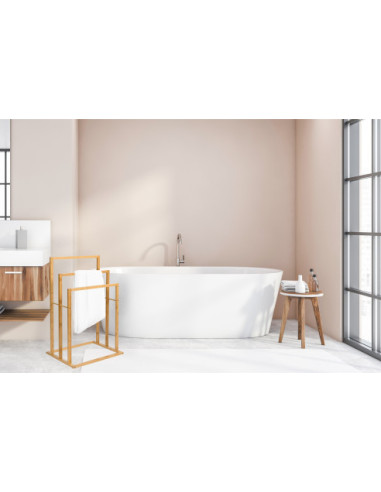 STOJAK BAMBUSOWY WIESZAK NA RĘCZNIKI LAOS