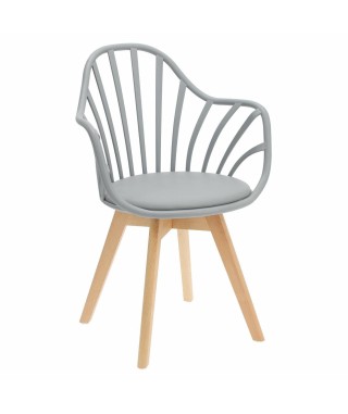 KRZESŁO Z PODUSZKĄ SIRENA ARM (BIAŁY, SZARY, CZARNY)