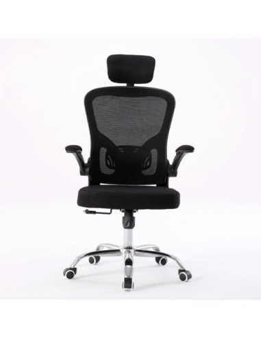 FOTEL OBROTOWY BIUROWY DORY CZARNY