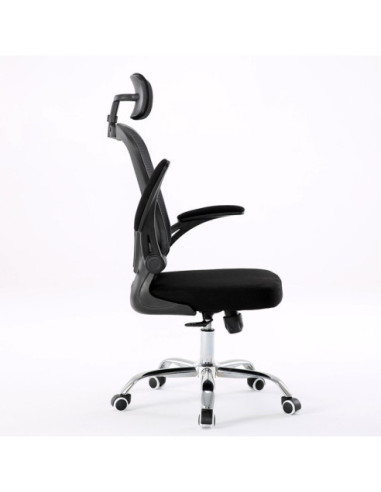 FOTEL OBROTOWY BIUROWY DORY CZARNY