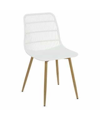 KRZESŁO DOMOWE/OGRODOWE AŻUROWE KLAUS (BIAŁY, CZARNY)