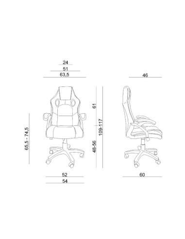 FOTEL DLA GRACZA GAMINGOWY/BIUROWY OBROTOWY DYNAMIQ 7 CZARNO-CZERWONY