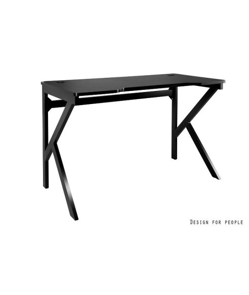 BIURKO GAMINGOWE DLA GRACZA DYNAMIQ V2 CZARNE