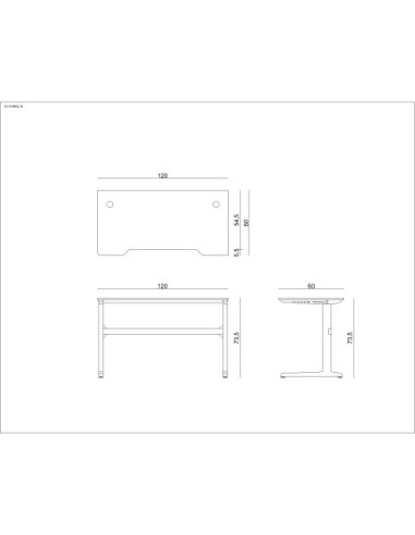 BIURKO GAMINGOWE Z PODŚWIETLENIEM LED DLA GRACZA DYNAMIQ V6 CZARNE