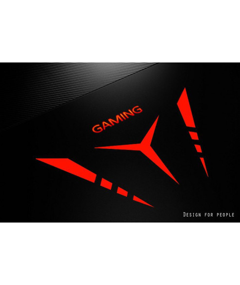 BIURKO GAMINGOWE Z PODŚWIETLENIEM LED DLA GRACZA DYNAMIQ V8 CZARNE