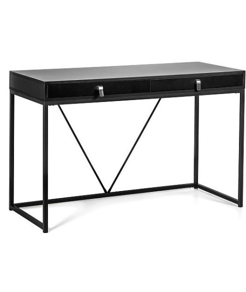 BIURKO LOFT NA LAPTOPA HOMEOFFICE CZARNE NORTES