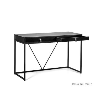 BIURKO LOFT NA LAPTOPA HOMEOFFICE CZARNE NORTES 2