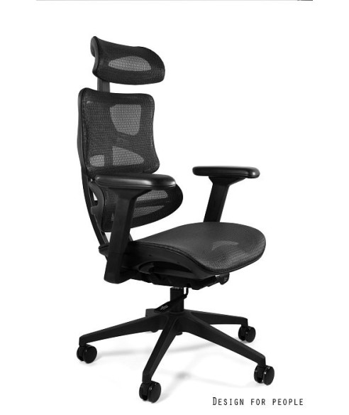 FOTEL BIUROWY PRESTIGE ERGOTECH 2 CZARNY
