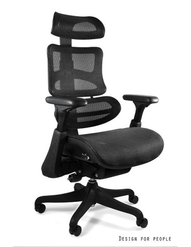 FOTEL BIUROWY PRESTIGE ERGOTCHRONE CZARNY