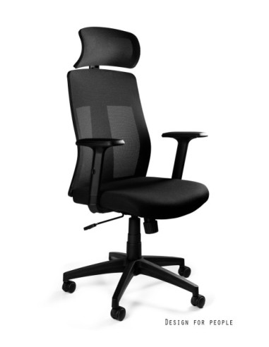 FOTEL BIUROWY PRESTIGE EXPLORE BLACK CZARNY