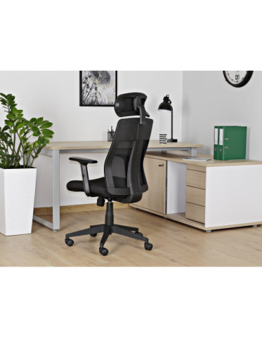 FOTEL BIUROWY PRESTIGE EXPLORE BLACK CZARNY