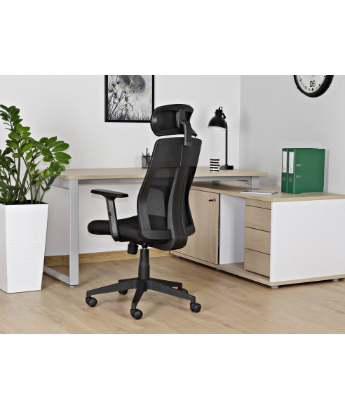 FOTEL BIUROWY PRESTIGE EXPLORE BLACK CZARNY