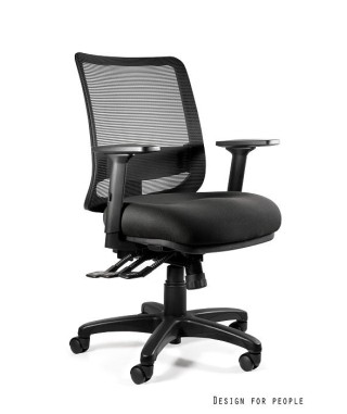 FOTEL BIUROWY PRESTIGE SAGA PLUS M CZARNY