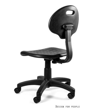 STOŁEK MEDYCZNY TABORET LEKARSKI OBROTOWY CZARNY GORION 2