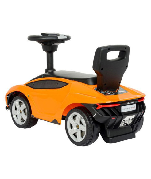 JEŹDZIK AUTO DLA DZIECI Z KIEROWNICĄ LAMBORGINI