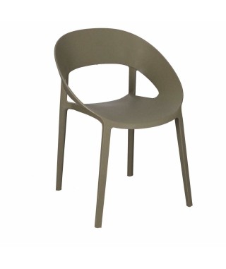 KRZESŁO INDOOR/OUTDOOR OIDO POLIPROPYLEN MLECZNO-SZARE