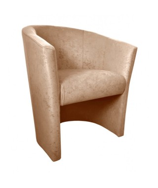 FOTEL TAPICEROWANY MIKROFAZA CLUB (WYBIERZ KOLOR)