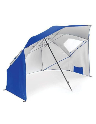 PARASOL OGRODOWY - NAMIOT PLAŻOWY GH (NIEBIESKO-SZARY)