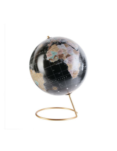 GLOBUS DEKORACYJNY NA ZŁOTYM STELAŻU