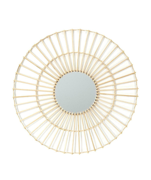 LUSTRO DEKORACYJNE BOHO KEROS BAMBUS