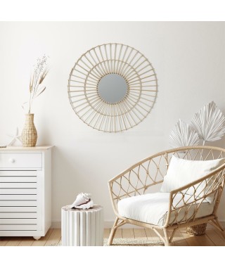 LUSTRO DEKORACYJNE BOHO KEROS BAMBUS 2