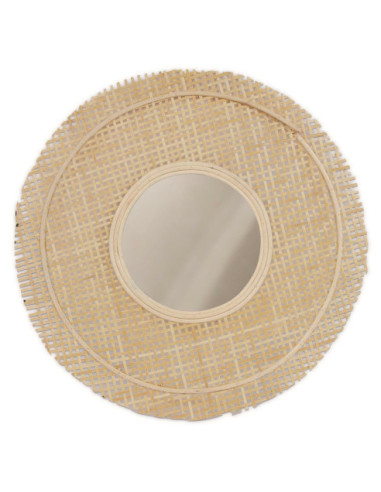 LUSTRO DEKORACYJNE BOHO ANAFI WIKLINOWE