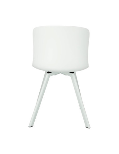 KRZESŁO STORY PP Z PODUSZKĄ BIAŁE